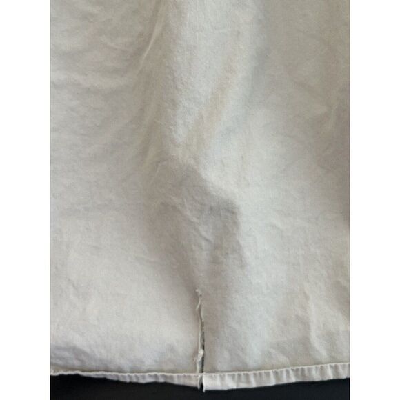 Mens Medium Notre Dame Logo Button Down Shirt Khaki Pocket Crable Sportswear - Picture 6 of 6